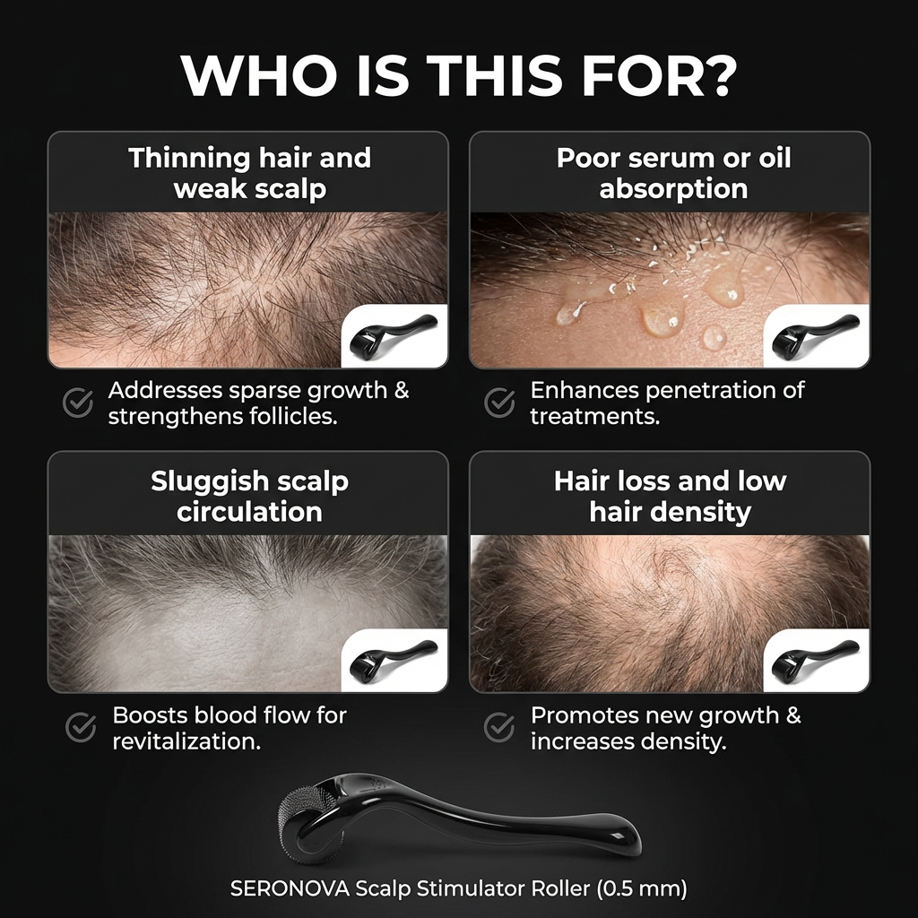 Seronova Scalp Stimulator Roller