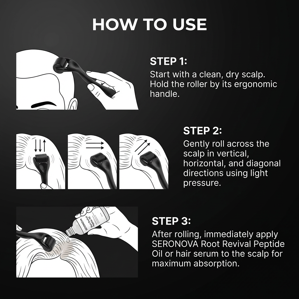 Seronova Scalp Stimulator Roller